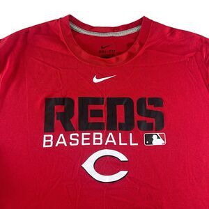 Nike Cincinnati Reds Performance Shirt Men’s XXL Dri-Fit Baseball MLB Logo
